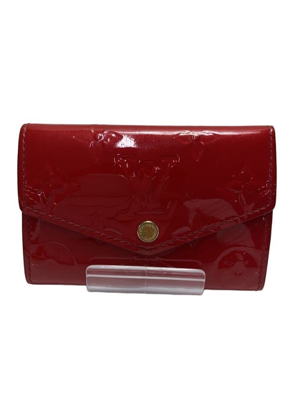 LOUIS VUITTON Multicles Monogram Vernis Enamel RED